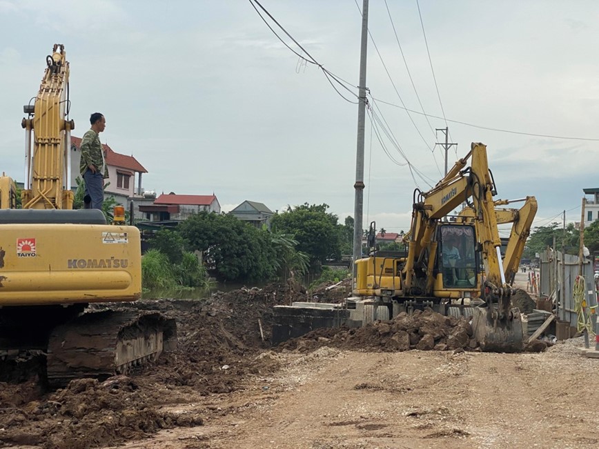 Hai Duong: vuong mac trong giai phong mat bang duong tinh 390 - Hinh anh 1