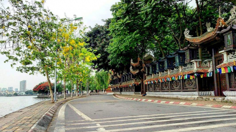 Ha Noi: mo rong cac tuyen duong xung quanh ho Tay - Hinh anh 1