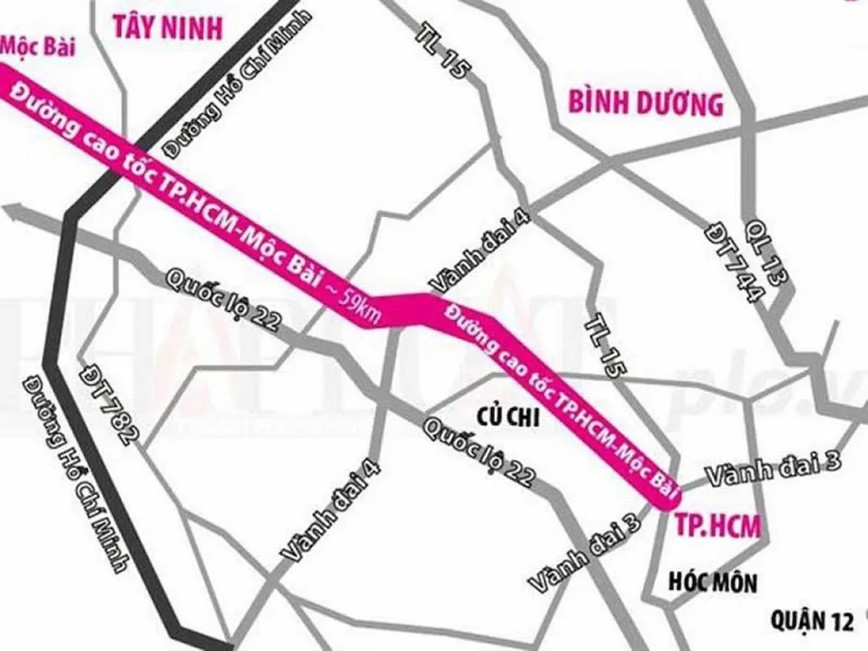 Nhieu nha dau tu quan tam den du an cao toc TP Ho Chi Minh - Moc Bai - Hinh anh 1