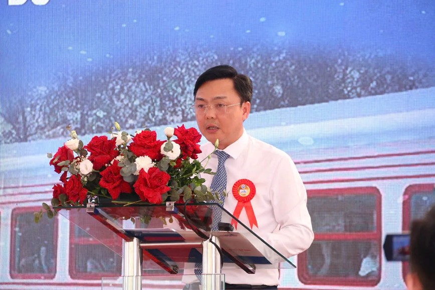 Khai truong doan tau chat luong cao Hoa Phuong Do tuyen Ha Noi - Hai Phong - Hinh anh 2