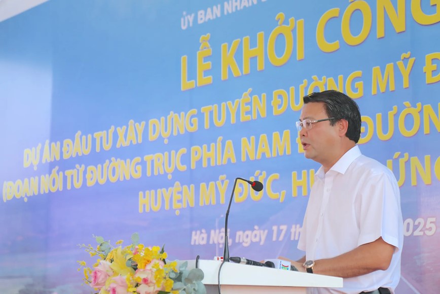 Ha Noi khoi cong du an duong My Dinh - Ba Sao - Bai Dinh - Hinh anh 3