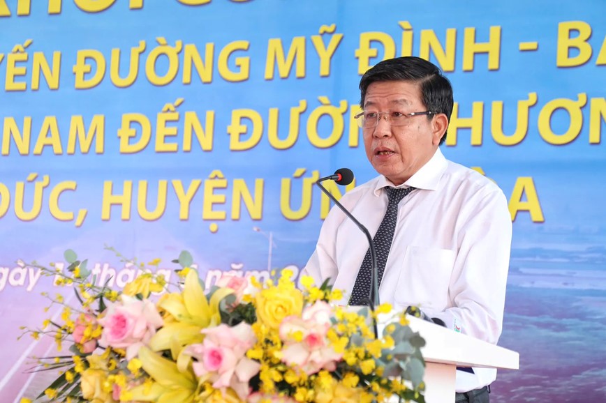 Ha Noi khoi cong du an duong My Dinh - Ba Sao - Bai Dinh - Hinh anh 2