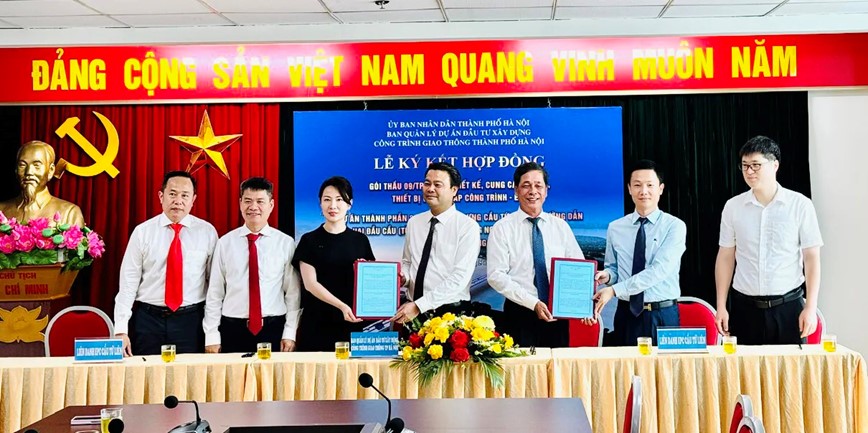 Du an cau Tu Lien: ky ket hop dong voi nha thau EPC - Hinh anh 1