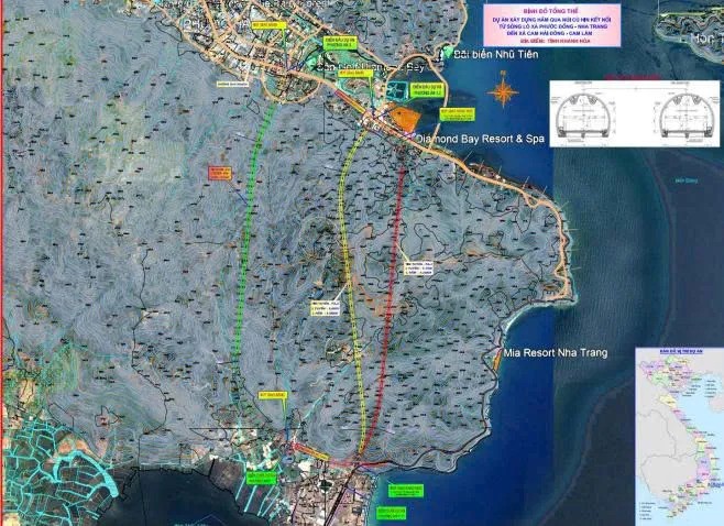 Dien bien moi tai du an ham Cu Hin ket noi Nha Trang - Cam Lam - Hinh anh 1