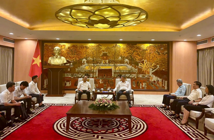 Ha Noi thuc day hop tac cong nghe giao thong thong minh voi Han Quoc - Hinh anh 1