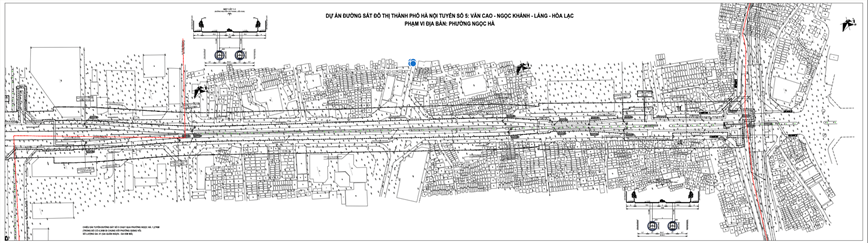 Ha Noi: tuyen duong sat do thi so 5 di qua 19 phuong, xa  - Hinh anh 18