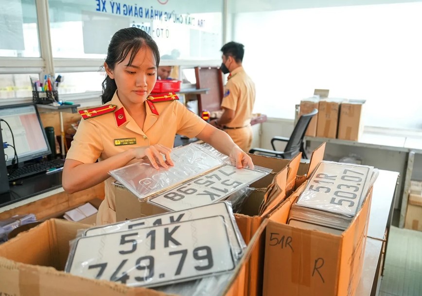 Bien so 89A-567.89 duoc dau gia lai, khoi diem 500 trieu dong - Hinh anh 1