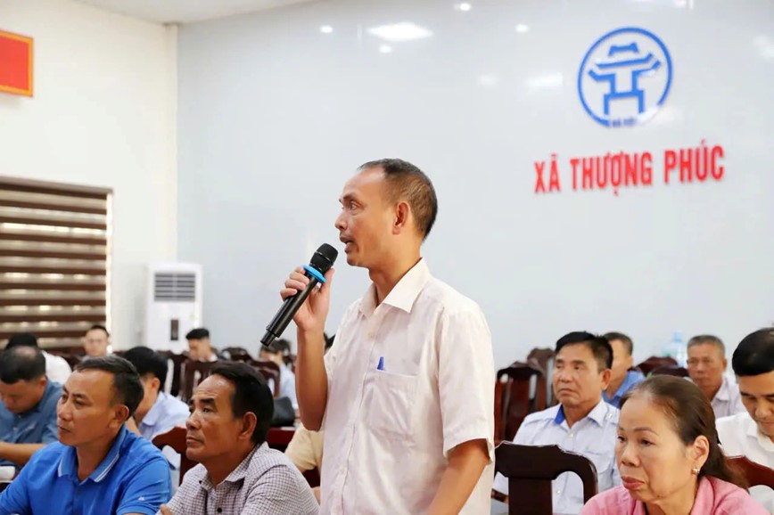 Xa Thuong Phuc trien khai chu truong thuc hien du an duong sat toc do cao Bac - Nam - Hinh anh 3