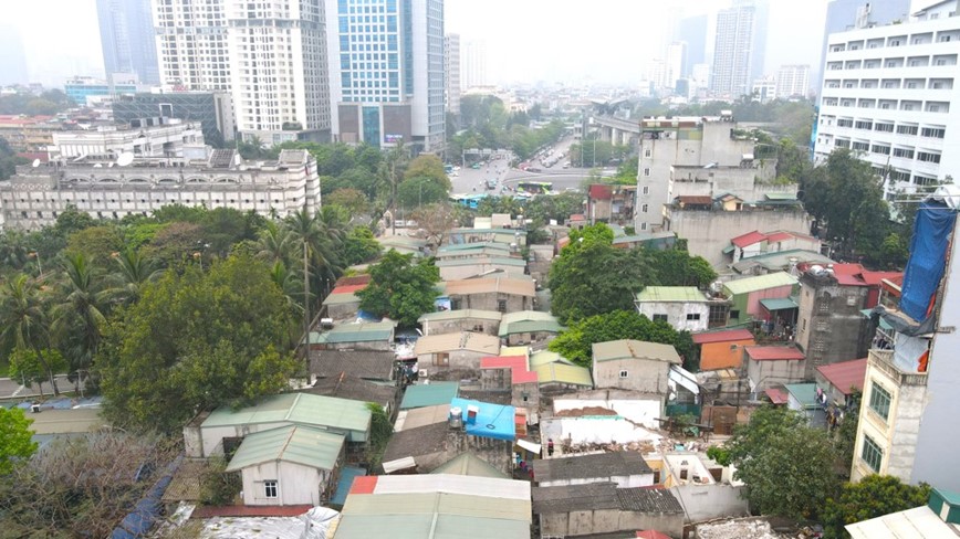 Duong Vanh dai 1 doan Hoang Cau - Voi Phuc van cho giai phong mat bang - Hinh anh 2