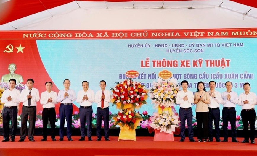 Ha Noi thong xe ky thuat tuyen duong ket noi cau Xuan Cam di Bac Giang - Hinh anh 1