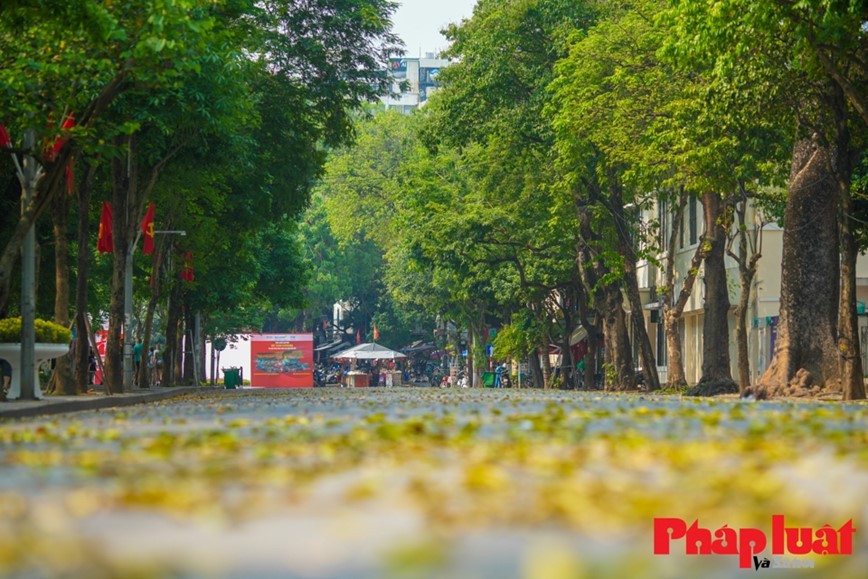 Ve dep yen binh cua pho di bo ho Guom nhung ngay nghi le - Hinh anh 11