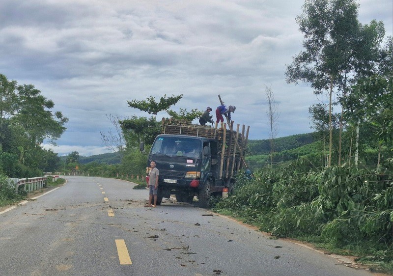 Ra quan giai toa hanh lang giao thong duong Ho Chi Minh - Hinh anh 11