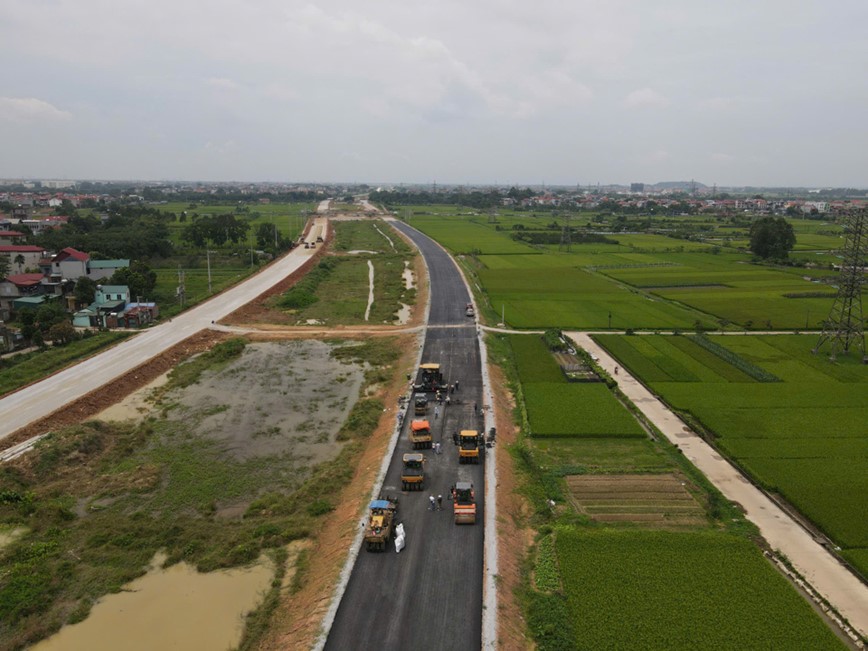 Tap trung day nhanh tien do duong Vanh dai 4 - Vung Thu do Ha Noi - Hinh anh 11