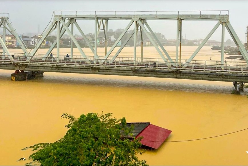 Nuoc song len cao, Bac Ninh cam luu thong tren mot so cay cau - Hinh anh 1