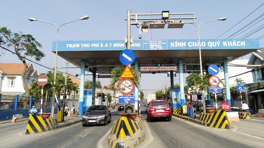 Binh Duong: Dung hoat dong tram thu phi BOT o Binh Thang - Hinh anh 1