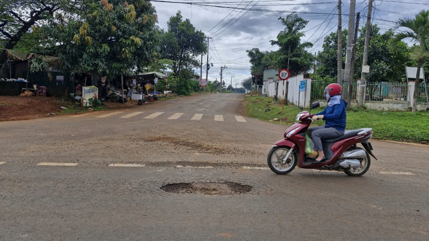 QL19 doan qua Gia Lai vua hoan thanh da xuat hien “o ga”, “o voi“ - Hinh anh 4