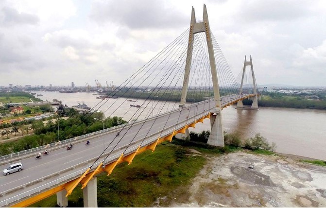 Tu 4/12: Hai Phong cam xe o to tai tren 7,5 tan qua cau Binh de sua chua khe co gian - Hinh anh 1