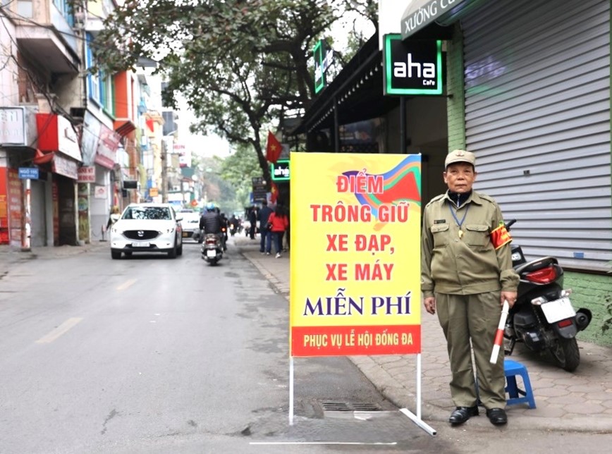 Chi tiet phan luong giao thong phuc vu Le hoi Go Dong Da 2025 - Hinh anh 1