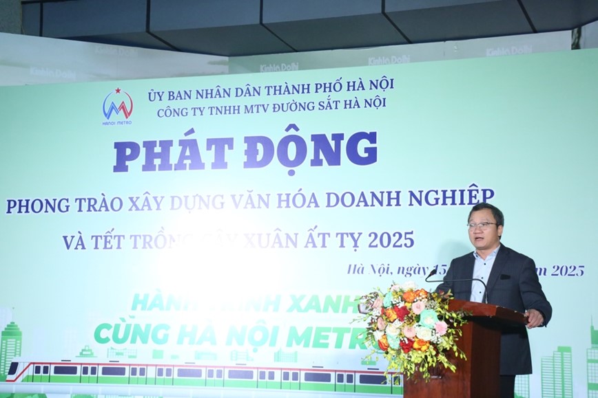 Ha Noi Metro phat dong phong trao “Tet trong cay” - Hinh anh 1