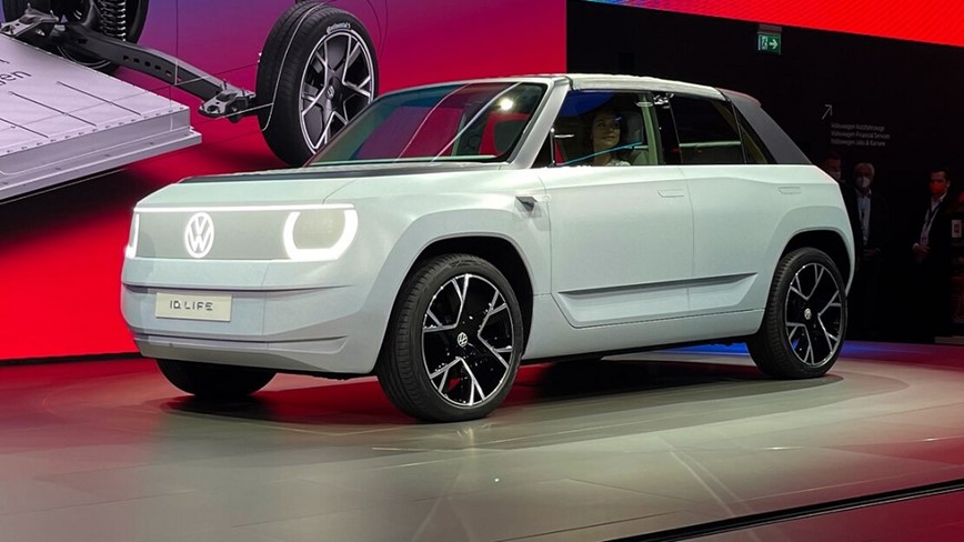 Volkswagen gioi thieu dong xe dien ID Life concept moi - Hinh anh 1