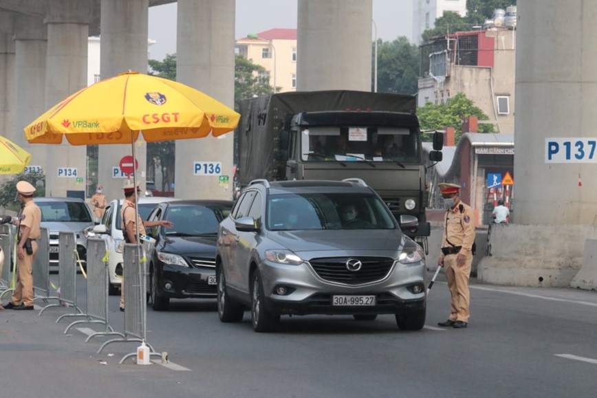 Ha Noi: Khong con un tac tren cac truc duong chinh vao noi do  - Hinh anh 1