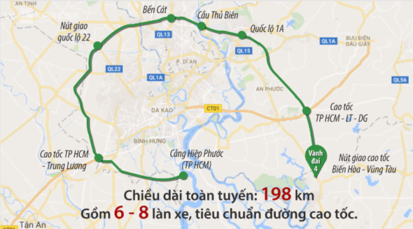 Thu tuong giao 5 dia phuong trien khai cac du an duong Vanh dai 4 TP Ho Chi Minh - Hinh anh 1