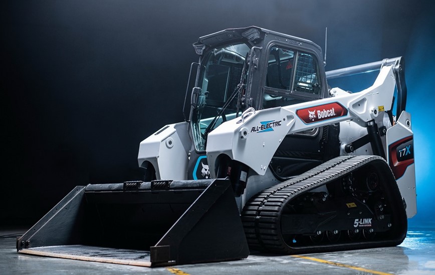 Doosan Bobcat T7X, chiec may xuc chay dien dau tien tren the gioi  - Hinh anh 1