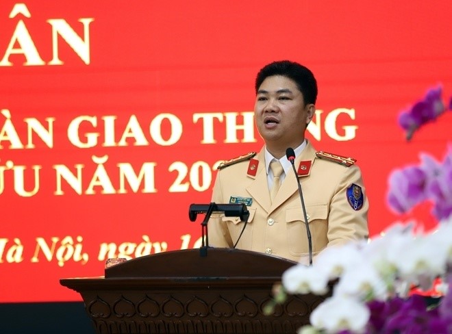 Truong phong CSGT Ha Noi: Van xu ly nghiem vi pham giao thong ngay Tet - Hinh anh 1