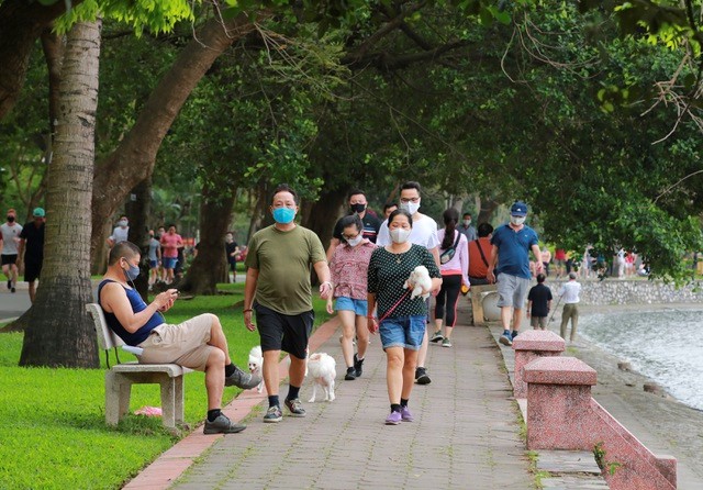 Ha Noi: Cac xa, phuong o vung xanh giam, vung vang tang - Hinh anh 1