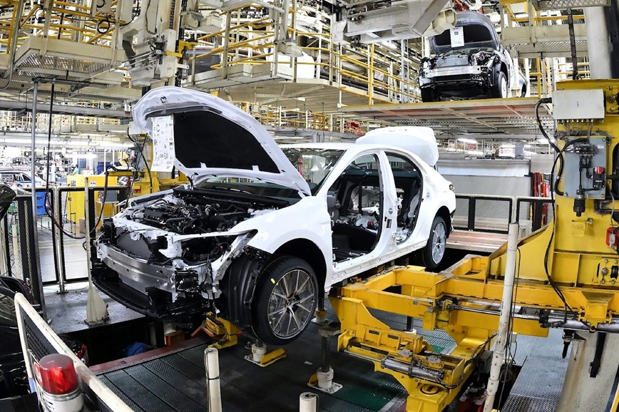 Toyota cắt giảm sản lượng trong tháng 6/2022 - Hình ảnh 1 Toyota cat giam san luong trong thang 6/2022 - Hinh anh 1