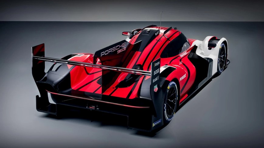 Lo dien xe dua hypercar Le Mans 2023 cua Porsche  - Hinh anh 6