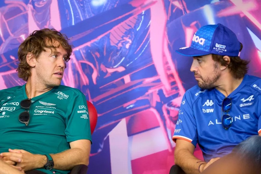 Fernando Alonso se thay the Sebastian Vettel tai Aston Martin - Hinh anh 1