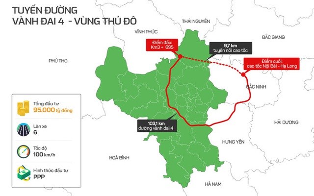 Thành lập Ban Chỉ đạo triển khai Dự án đường Vành đai 4 - Vùng Thủ đô Hà Nội - Hình ảnh 1 Thanh lap Ban Chi dao trien khai Du an duong Vanh dai 4 - Vung Thu do Ha Noi - Hinh anh 1