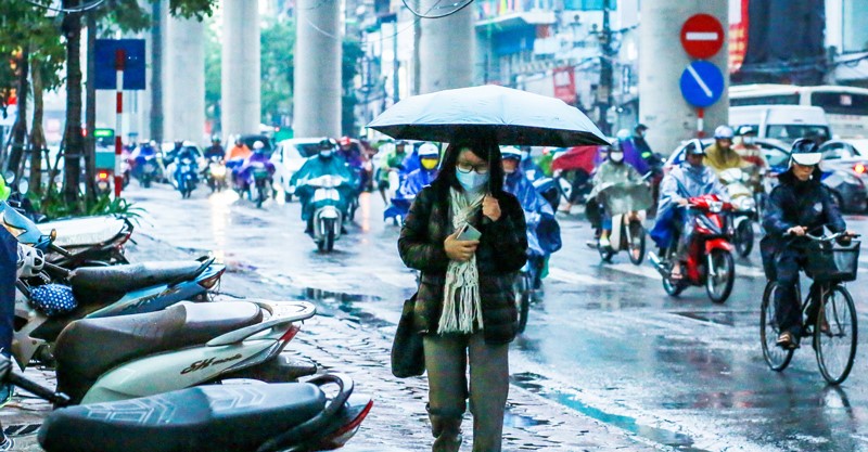 Du bao thoi tiet 9/4: Mien Bac mua lanh, mien Nam van nang nong - Hinh anh 1