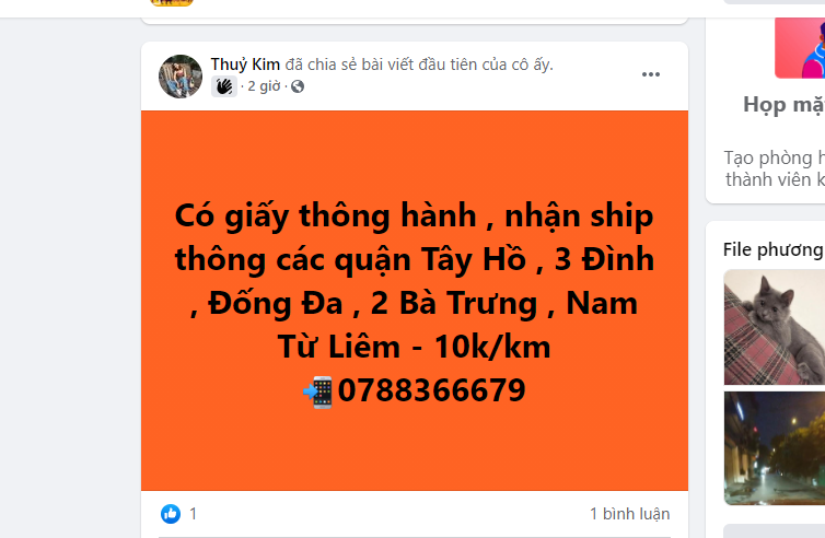 Shipper o at len mang xa hoi, nhan khach ngoai luong - Hinh anh 1