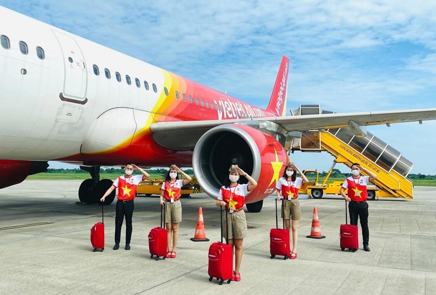 Hang hang khong Vietjet khoi phuc 48 duong bay noi dia - Hinh anh 1