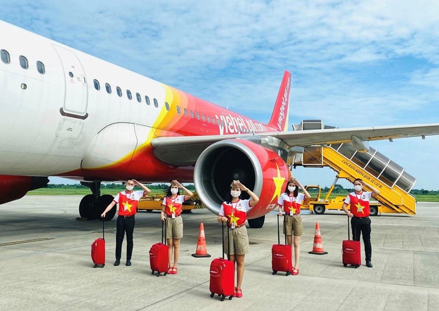 Hang hang khong Vietjet se dua doan khach ho chieu Vaccine dau tien den Phu Quoc - Hinh anh 2