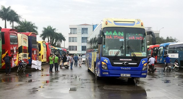 Ha Noi: Xu ly nghiem xe khach tu y tang gia ve dip Tet - Hinh anh 1