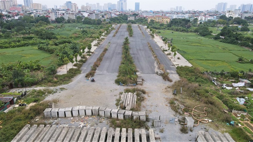 Hien trang du an duong truc huong tam Tay Thang Long  - Hinh anh 9