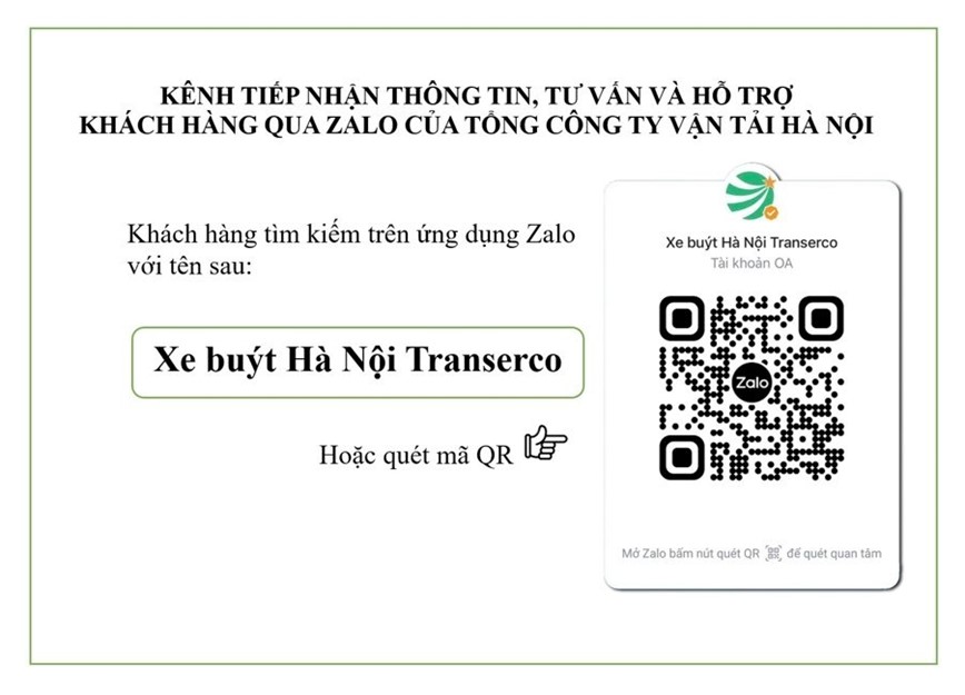 Transerco trien khai cham soc khach hang qua ung dung Zalo - Hinh anh 1