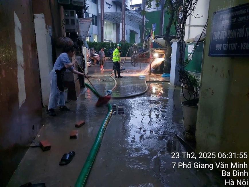 Ha Noi: Chat phu gia ngung phun trao len ngo 7 Giang Van Minh - Hinh anh 1