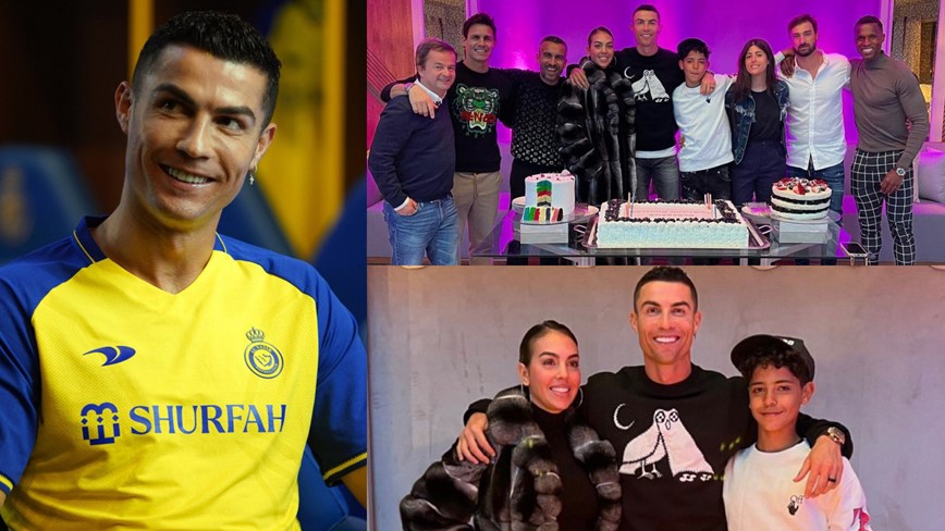 Ronaldo mừng sinh nhật 34 bên gia đình nhỏ  Báo Người lao động