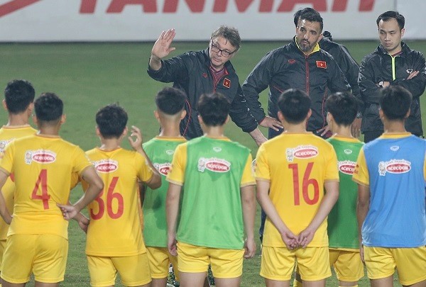 U22 Viet Nam se co 2 tran giao huu truoc them SEA Games 32 - Hinh anh 1