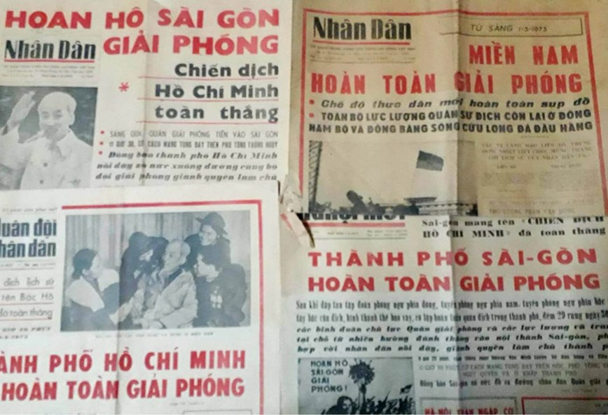 Ngay nay nam xua: Bao chi da tuong thuat ve su kien 30/4/1975 the nao? - Hinh anh 5