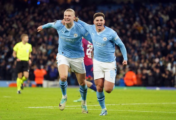 Man City nguoc dong dang cap truoc Leipzig tai Champions League - Hinh anh 1