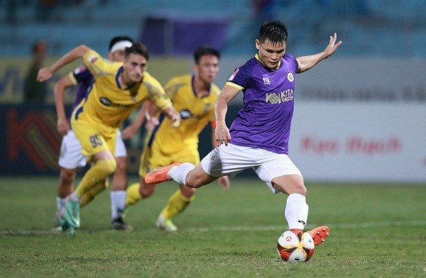 Ha Noi FC co chien thang thu 2 tai V-League - Hinh anh 1