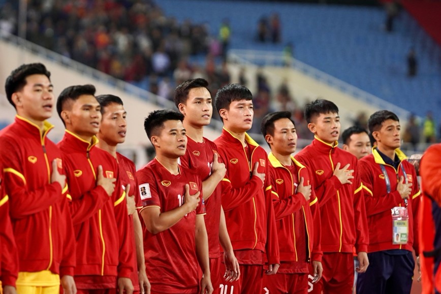 DT Viet Nam chot doi thu da giao huu truoc VCK Asian Cup 2023 - Hinh anh 1