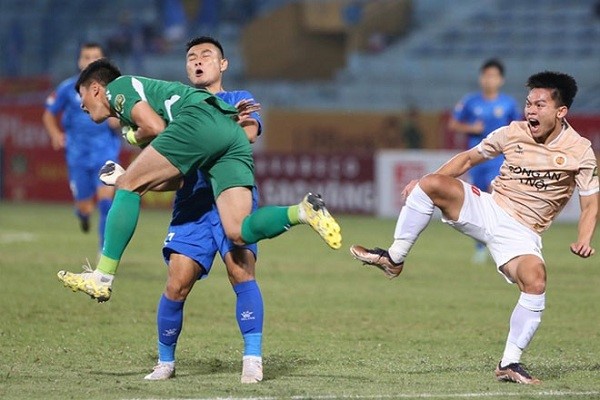 Cong an Ha Noi van chua thang duoi thoi HLV Gong Oh-kyun tai V-League - Hinh anh 1