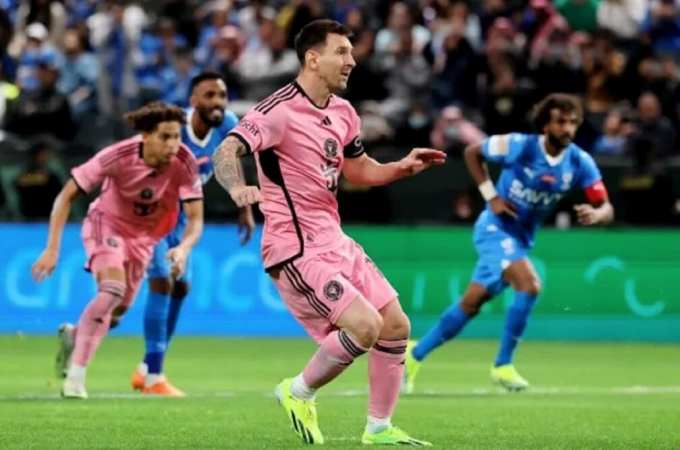 Inter Miami that bai tren dat Saudi Arabia du Messi ghi ban va kien tao - Hinh anh 1