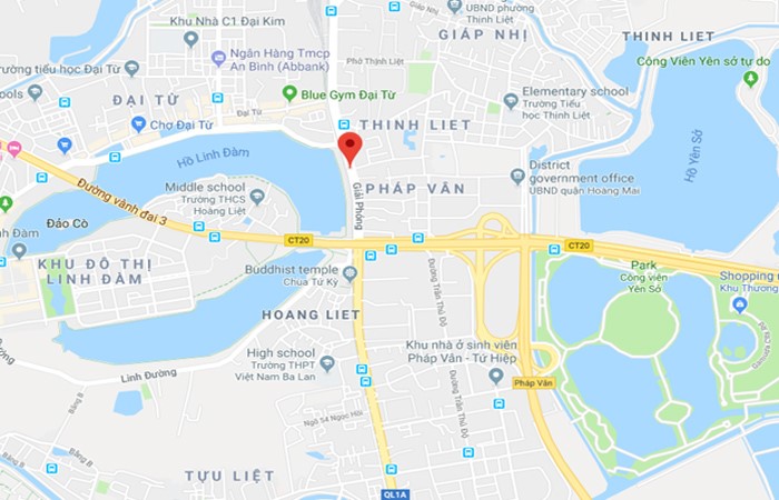 Ha Noi to chuc lai giao thong nut giao Giai Phong - Hoang Liet - Hinh anh 1